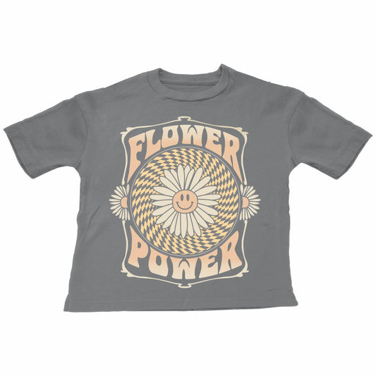 Flower Power Tee Shirt - The Tiny Tantrum