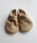 handmade soft baby shoes sand
