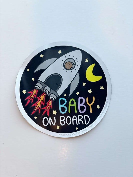 Baby On Board Car Magnet - The Tiny Tantrum