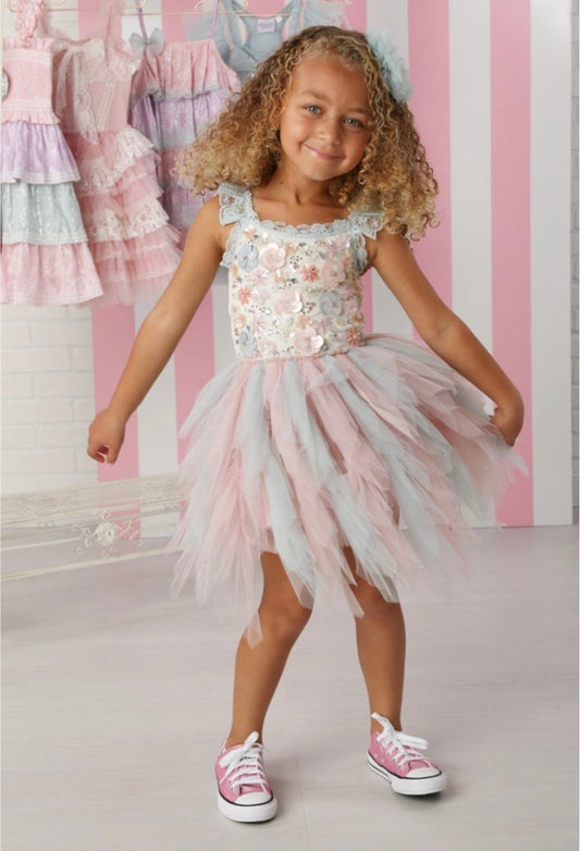 Ooh! La, La! Couture - Fleur Emma Tutu Dress - The Tiny Tantrum